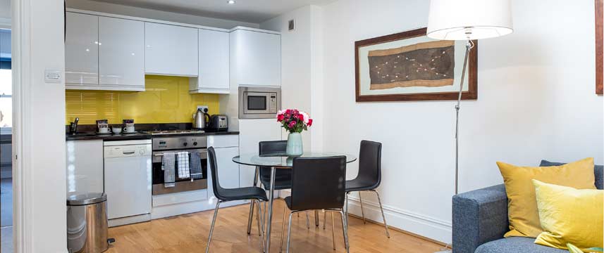 The  Apartments by CAPITAL Apartment 10 Kitchenette